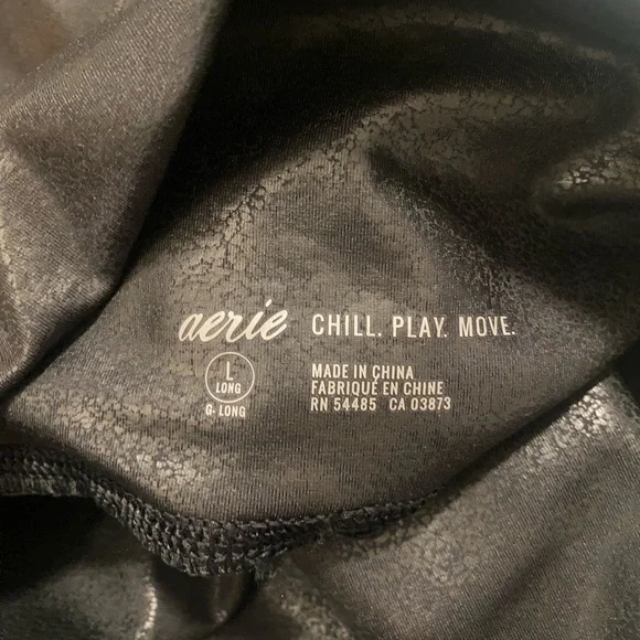 NWOT! Aerie Crackle High Waisted Leggings - Picture 7 of 7